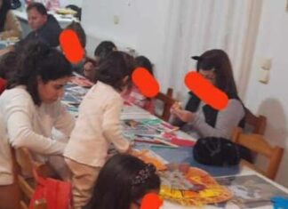 Εικαστικό εργαστήρι για παιδιά στον Τζάδο Τήνου