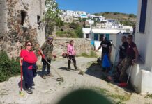 Εθελοντικός Καθαρισμός στον Φαλατάδο Τήνου