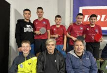 Ο Ποσειδώνας Τήνου στο ανοικτό ατομικό Πρωτάθλημα Πινγκ-Πονγκ στην Αθήνα