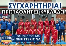 Πρωταθλητής Κυκλάδων το εφηβικό του Περιστεριώνα Τήνου