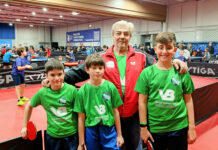 Ο Ποσειδώνας Τήνου στο Πανελλήνιο Πρωτάθλημα Παμπαίδων Πινγκ-Πονγκ