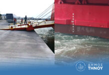 Με επιτυχία οι δοκιμαστικές προσδέσεις – Νέα εποχή για το λιμάνι Τήνου