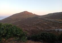 Εθελοντικός καθαρισμός δρόμου στις Πλάκες Κεχροβουνίου Τήνου