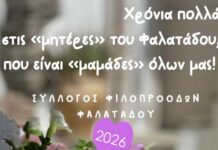 Ένα γλαστράκι στις γυναίκες του Φαλατάδου Τήνου