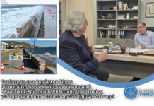 Συνάντηση για την άμεση αποκατάσταση των ζημιών στην Τήνο