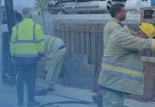 Εργασίες συντήρησης και καθαρισμού του δικτύου αποχέτευσης στην Τήνο