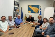 Στην Τήνο ο Αντιπεριφερειάρχης Πρωτογενούς Τομέα, Φιλήμονας Ζαννετίδης