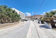 Ασφαλτοστρώσεις στα Κιόνια Τήνου – Κυκλοφοριακές ρυθμίσεις και απαγόρευση στάθμευσης
