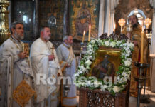 Η εορτή του Αγίου Δωροθέου στη Μεγαλόχαρη Τήνου