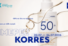 Τήνος – Ημέρες Korres στο Φαρμακείο Κρικελλή