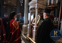 Ο Επίσκοπος Ρηγίου στη Μεγαλόχαρη Τήνου