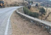 Συνεχίζονται οι καθαρισμοί στο επαρχιακό οδικό δίκτυο της Τήνου
