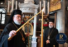 Ο Μητροπολίτης Αχαΐας Αθανάσιος στη Μεγαλόχαρη Τήνου