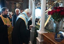 Ο Μητροπολίτης Φωκίδος στην Μεγαλόχαρη της Τήνου